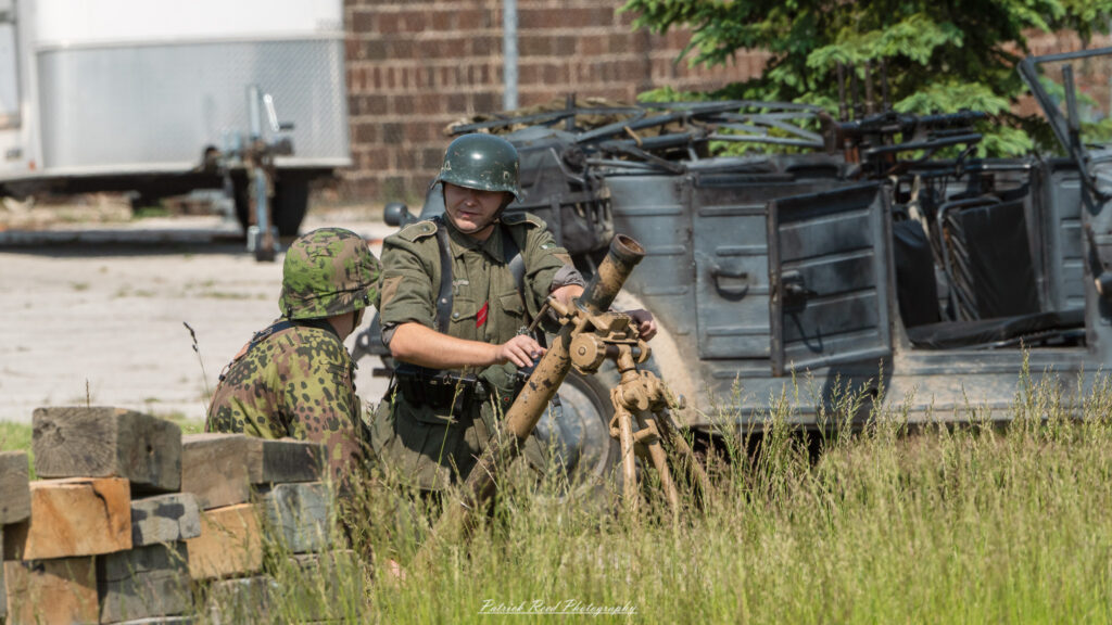 German WWII Reenactors – USS LST 393 Reenactment, June 7th, 2025